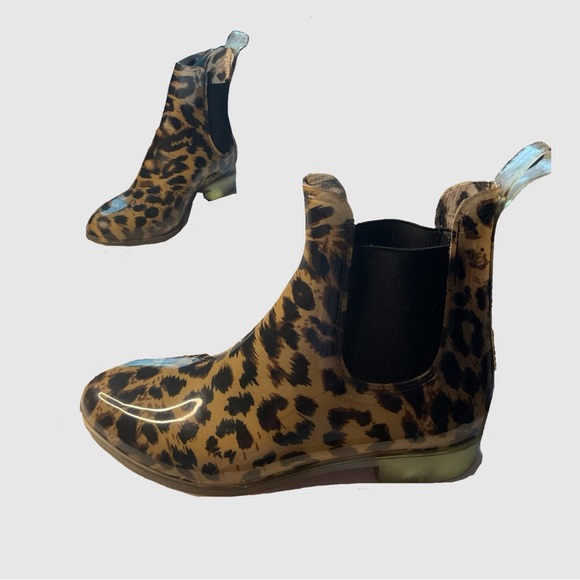 J.CREW RAIN BOOTIES CHELSEA SZ 6 Waterproof - Picture 3 of 13